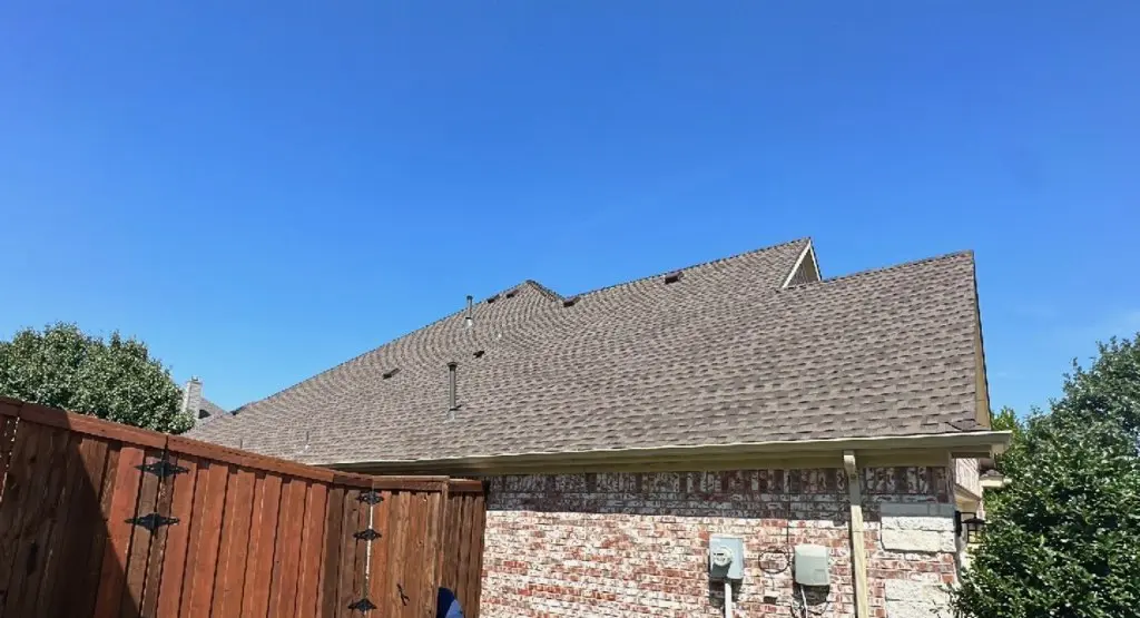 Completed roof replacement project in Ann Arbor